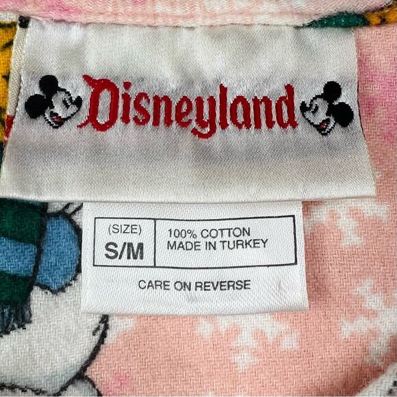 VTG Disneyland Nightgown Shirt Dress S/M Winnie the Pooh Eeyore Piglet Tigger - Picture 10 of 10